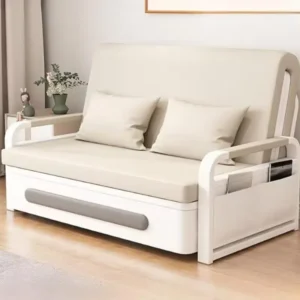 2-in-1 Corner Sofa Bed with Pull-Out Chaise