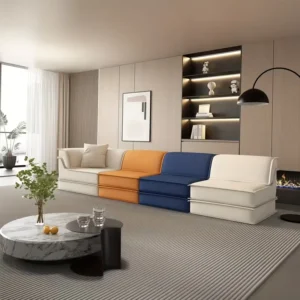 4-Seater Sofa – Convertible, Plush, Lounge & Bed