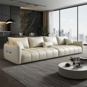 4-Seater Sofa – Modular, Soft, Modern Living Room