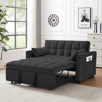 Modern Foldable Sofa Bed for Space-Saving Living Room
